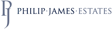 Philip James Estates logo